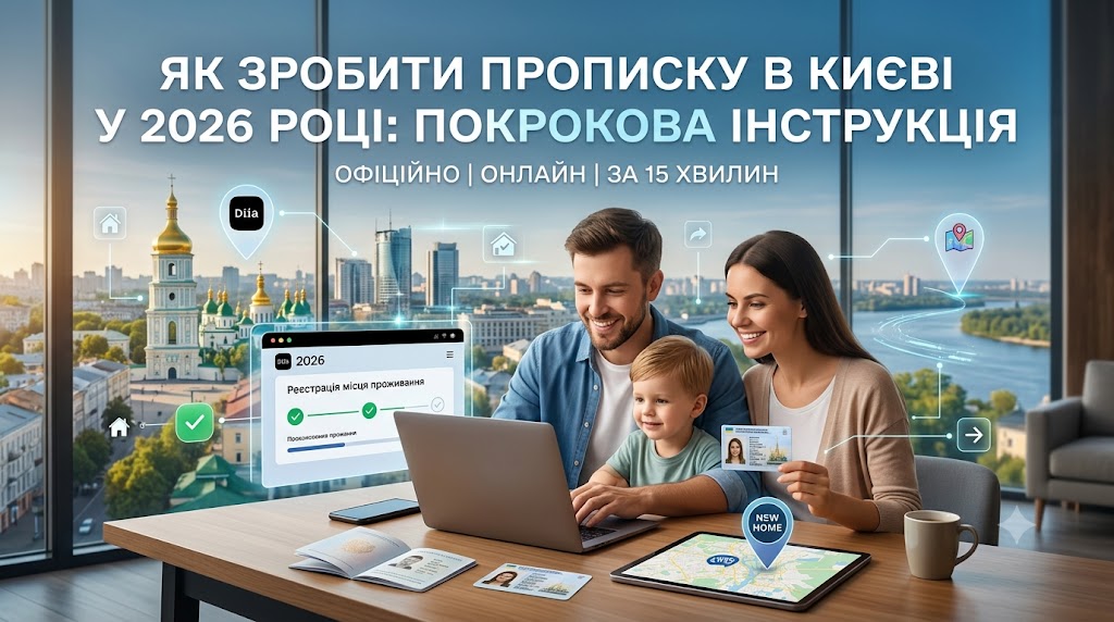 прописка в Києві у 2026 році