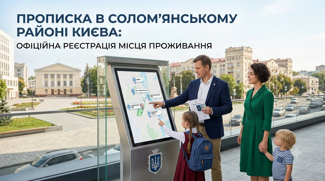 Прописка в Солом'янському районі Києва