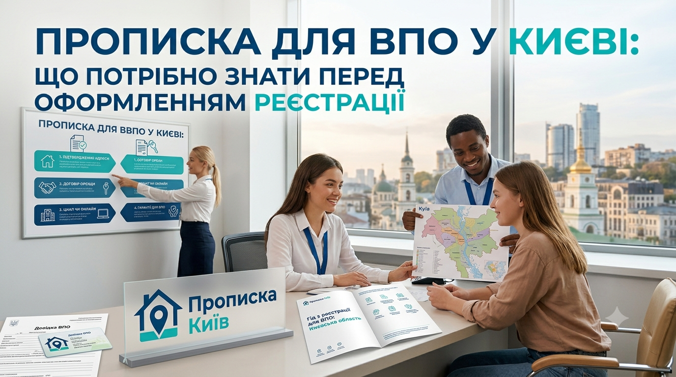 Прописка для ВПО у Києві